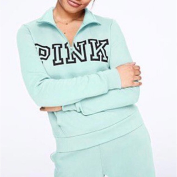 VS Pink quarter zip - Picture 2 of 4